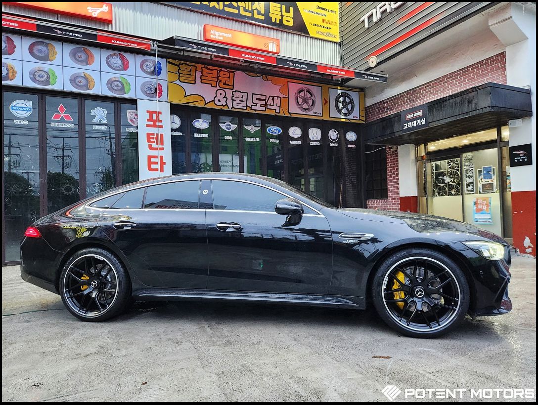 인천 서구 / 옐로우 캘리퍼도색 / 벤츠 / AMG GT43