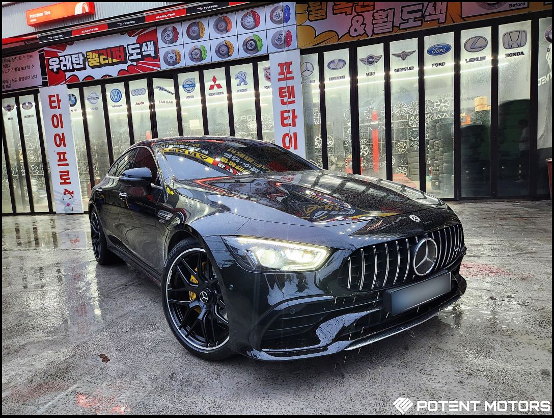 인천 서구 / 옐로우 캘리퍼도색 / 벤츠 / AMG GT43
