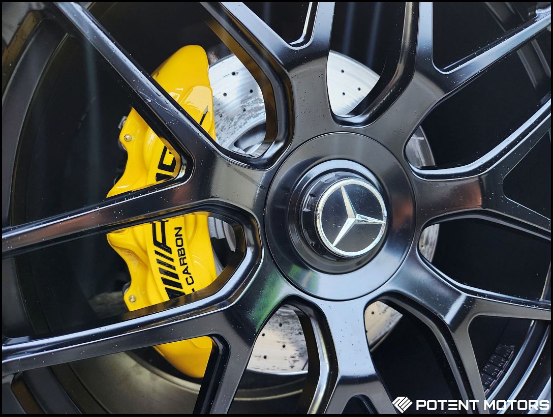 인천 서구 / 옐로우 캘리퍼도색 / 벤츠 / AMG GT43