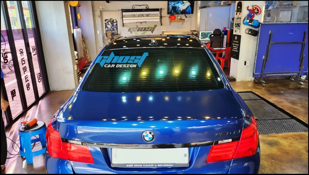 대구시 남구 / 유광 루프스킨 랩핑 / BMW / 7시리즈