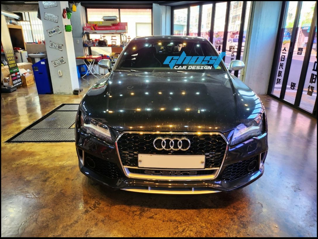대구시 남구 / 사틴에너제틸옐로우 전체랩핑 / 아우디 / RS7