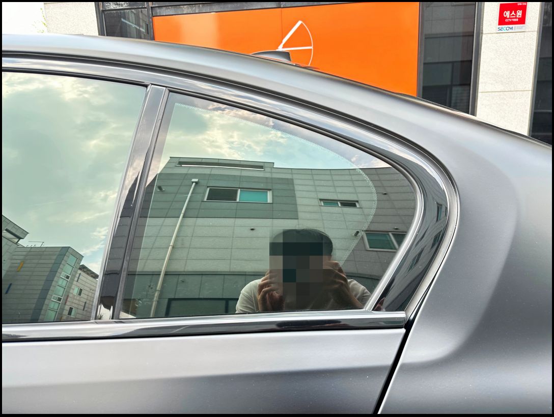 인천시 서구 / 비닐프로그 피아노 블랙 윈도우 크롬죽이기 랩핑 / BMW / 5시리즈 (G30)