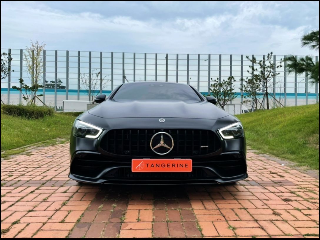 인천시 서구 / 전체랩핑 / 사틴블랙 컬러 / 벤츠 / AMG GT 43 4도