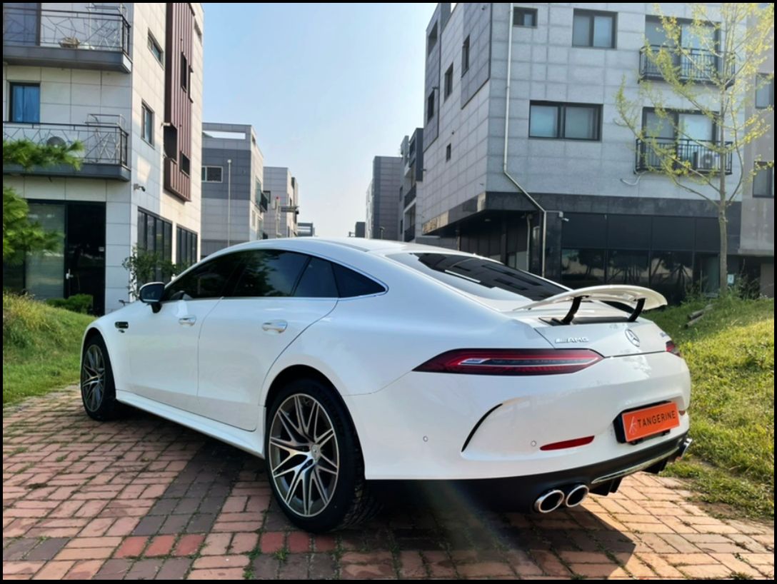 인천시 서구 / 전체랩핑 / 사틴블랙 컬러 / 벤츠 / AMG GT 43 4도