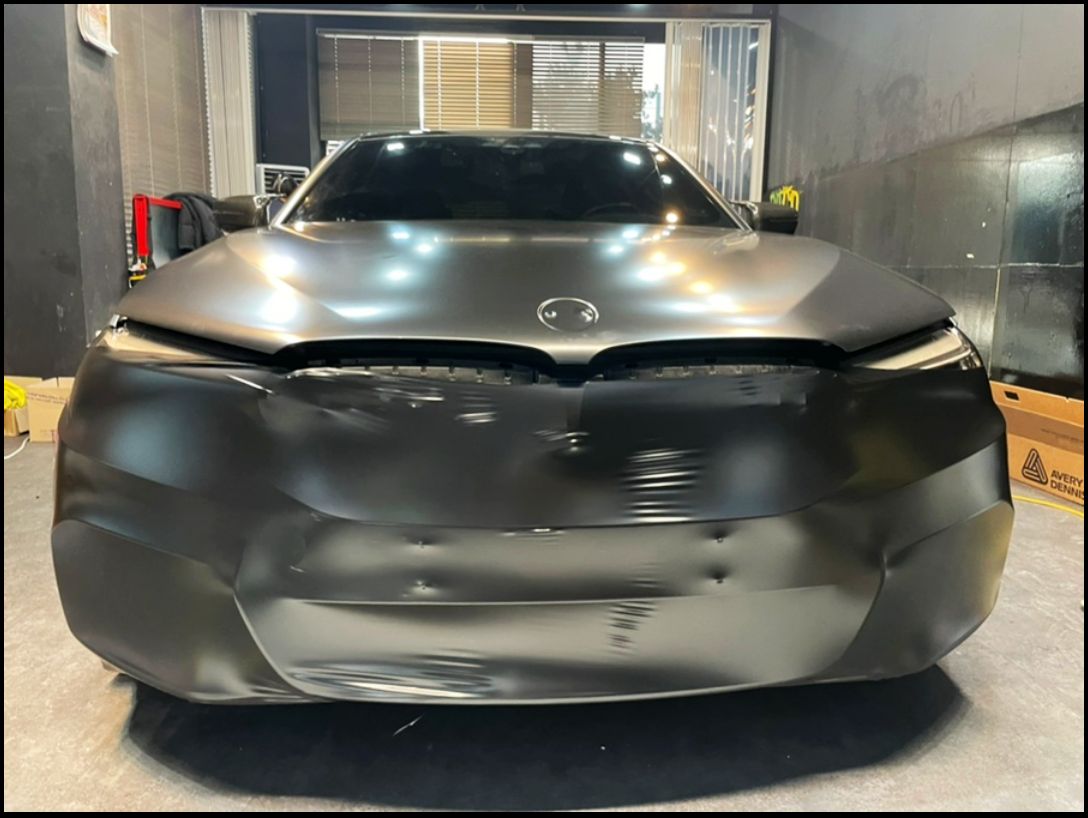 인천시 서구 / 전체랩핑 / 에이버리 사틴 블랙 컬러 / 라이트 스모그 ppf / BMW / 5시리즈 (G30) / 530d