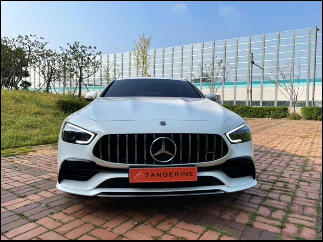 인천시 서구 / 전체랩핑 / 사틴블랙 컬러 / 벤츠 / AMG GT 43 4도