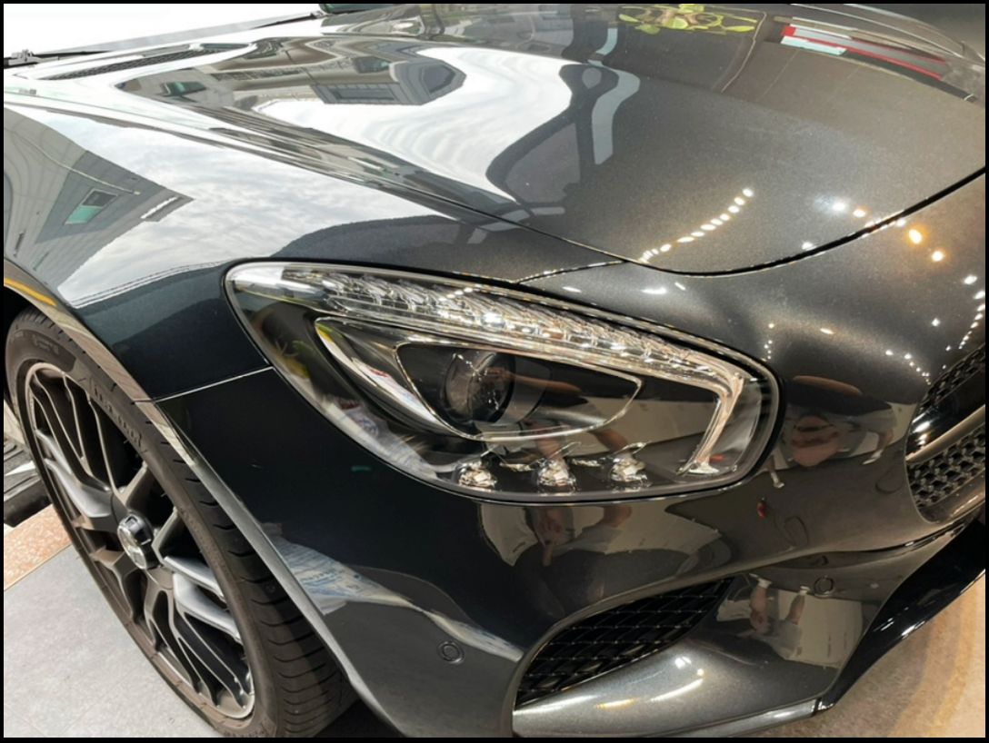 인천시 서구 / PPF / 전면 헤드라이트 / 클리프 디자인 라이트 스모그  / 벤츠 / AMG GT / 63s 2도어