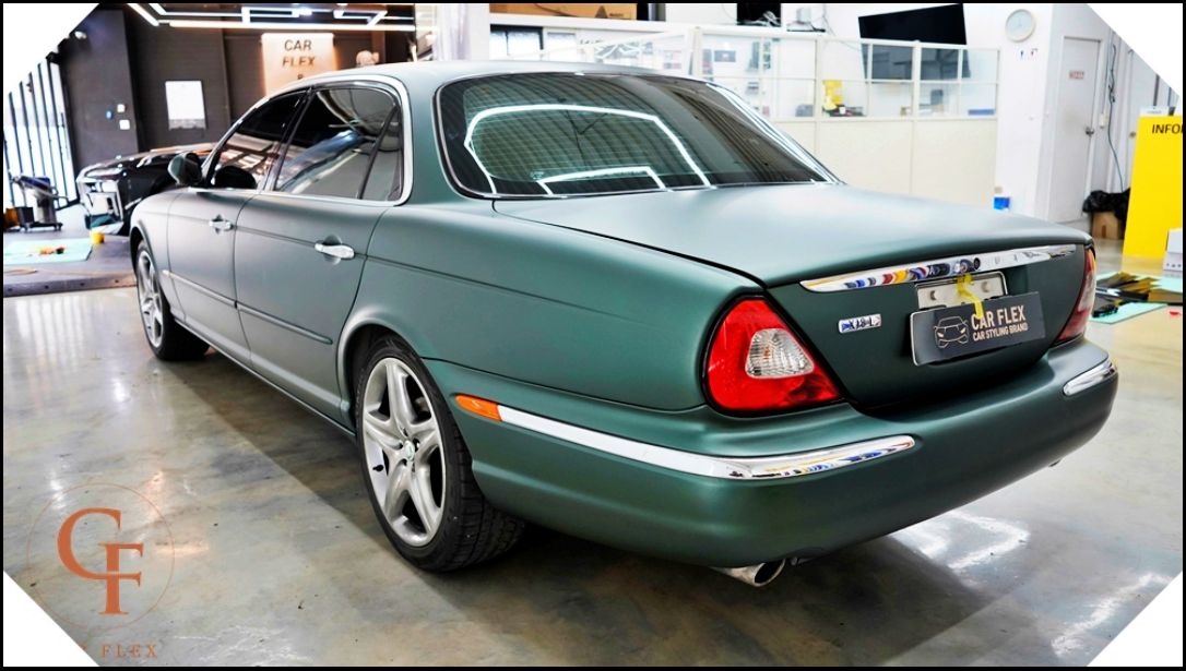 서울 강서구 / 전체랩핑 / 파인 그린 메탈릭 컬러 / 재규어 / XJ-8