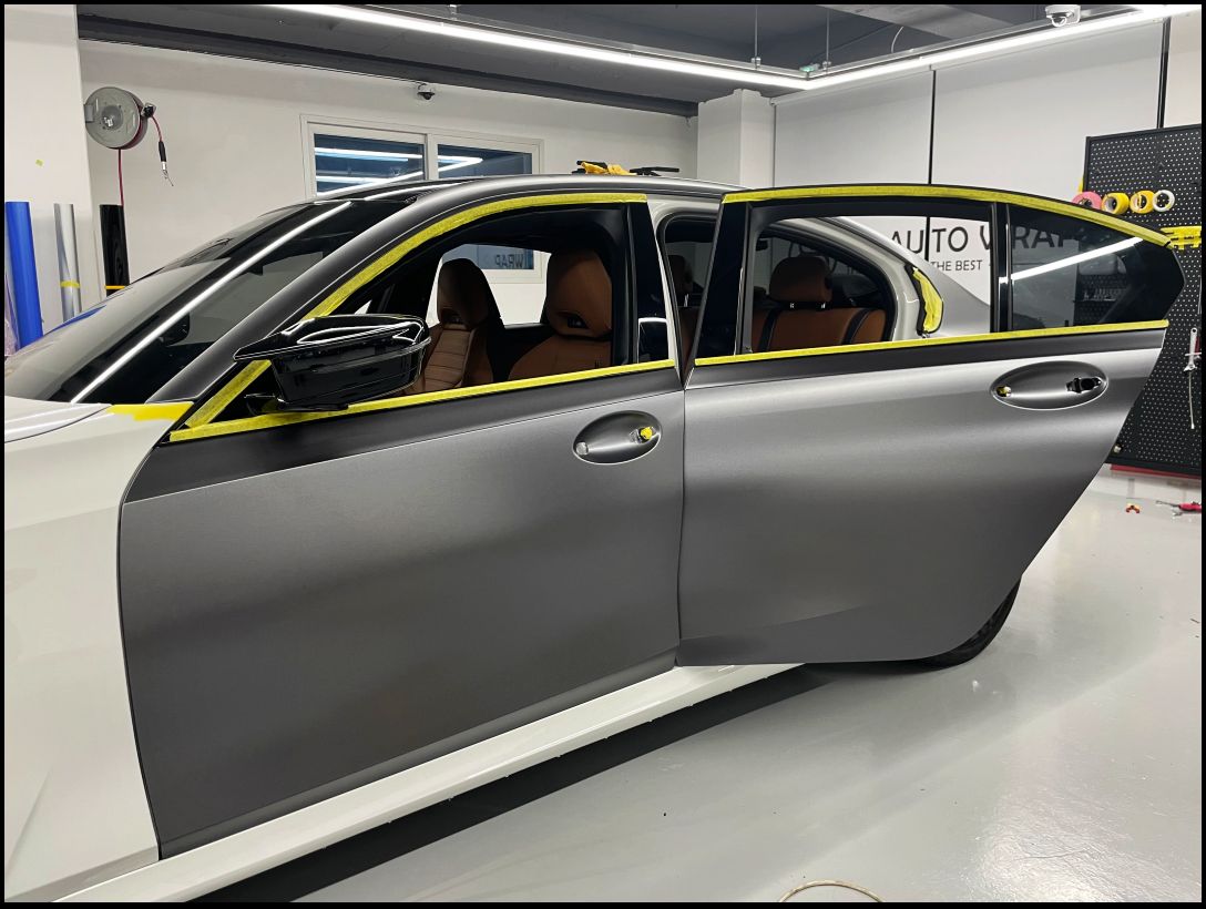 화성 향남읍 / 전체랩핑 / 사틴다크그레이 컬러 / BMW / 3시리즈 / m340i