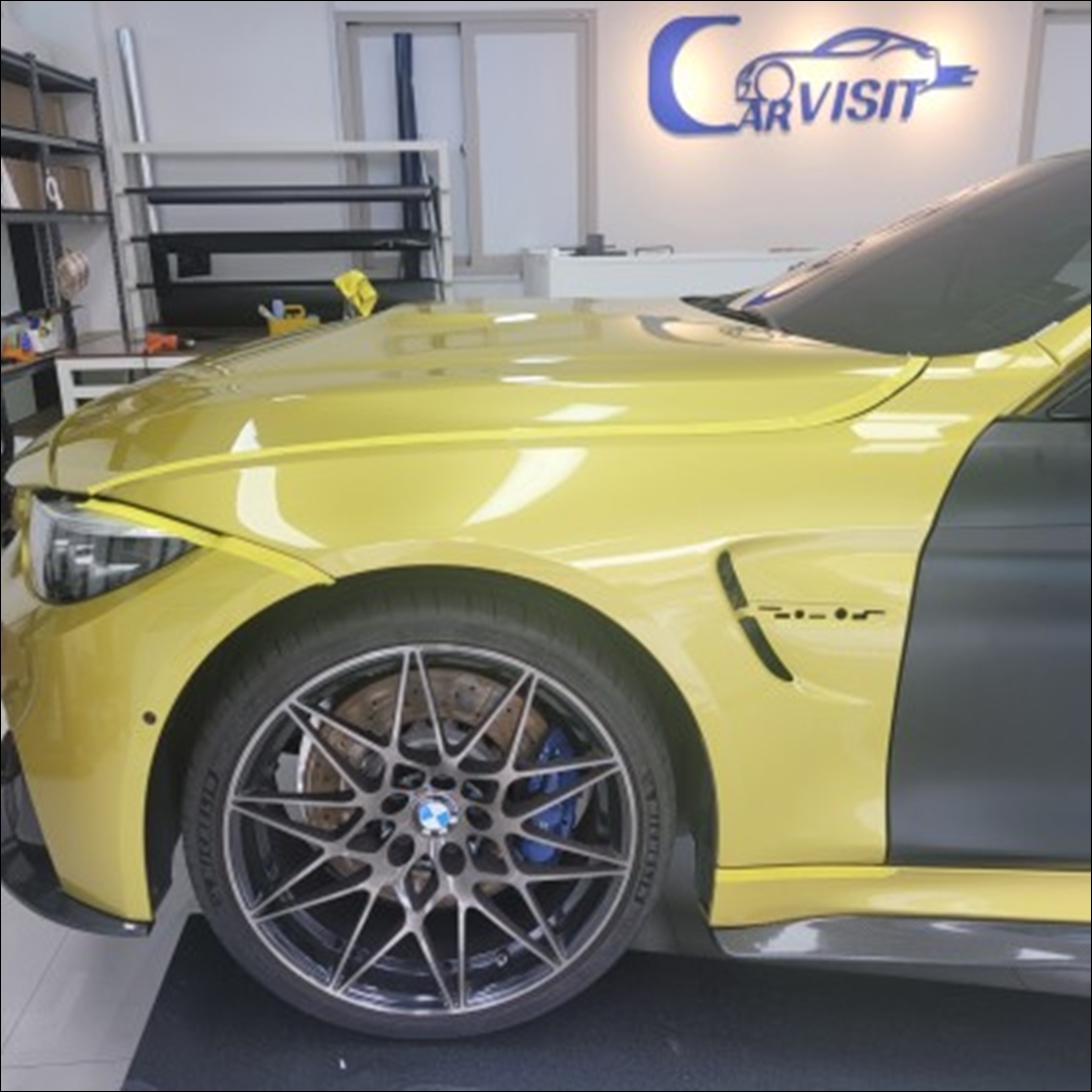 하남 / 전체 랩핑 (사틴 블랙) / BMW / M4