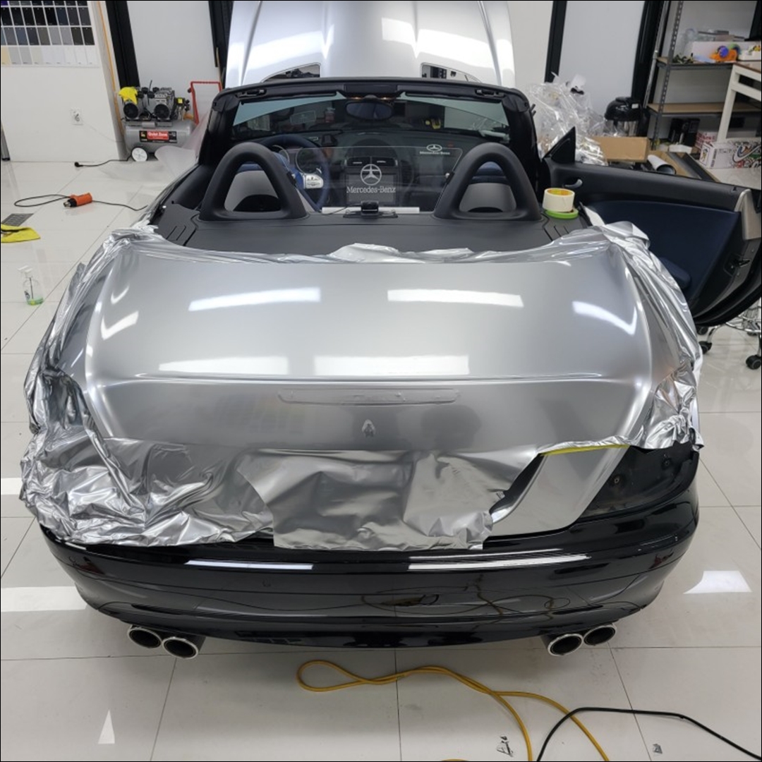 하남 / 랩핑  (EK 필름: Porsche Gt Silver) / 벤츠 / SLK-클래스