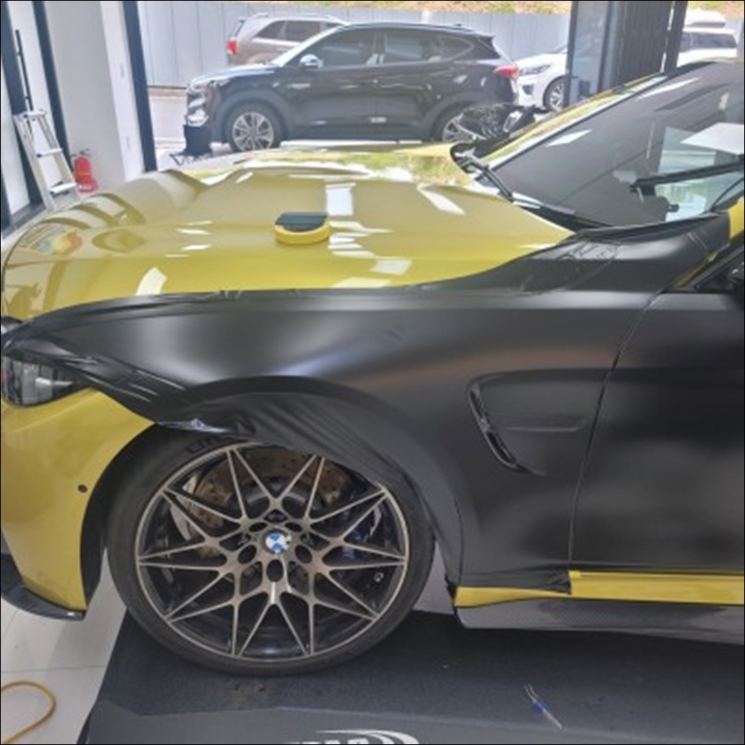 하남 / 전체 랩핑 (사틴 블랙) / BMW / M4