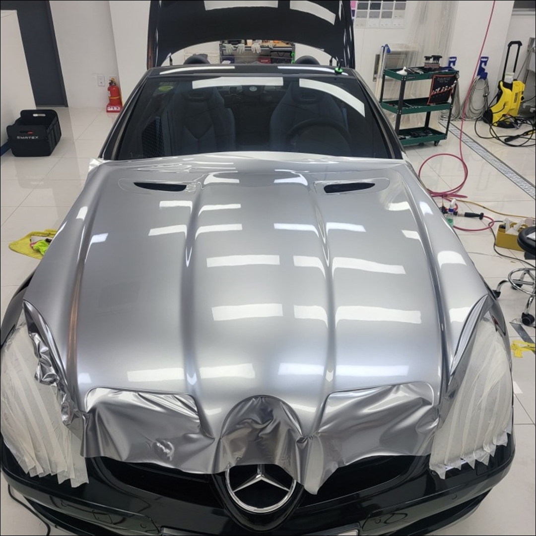 하남 / 랩핑  (EK 필름: Porsche Gt Silver) / 벤츠 / SLK-클래스