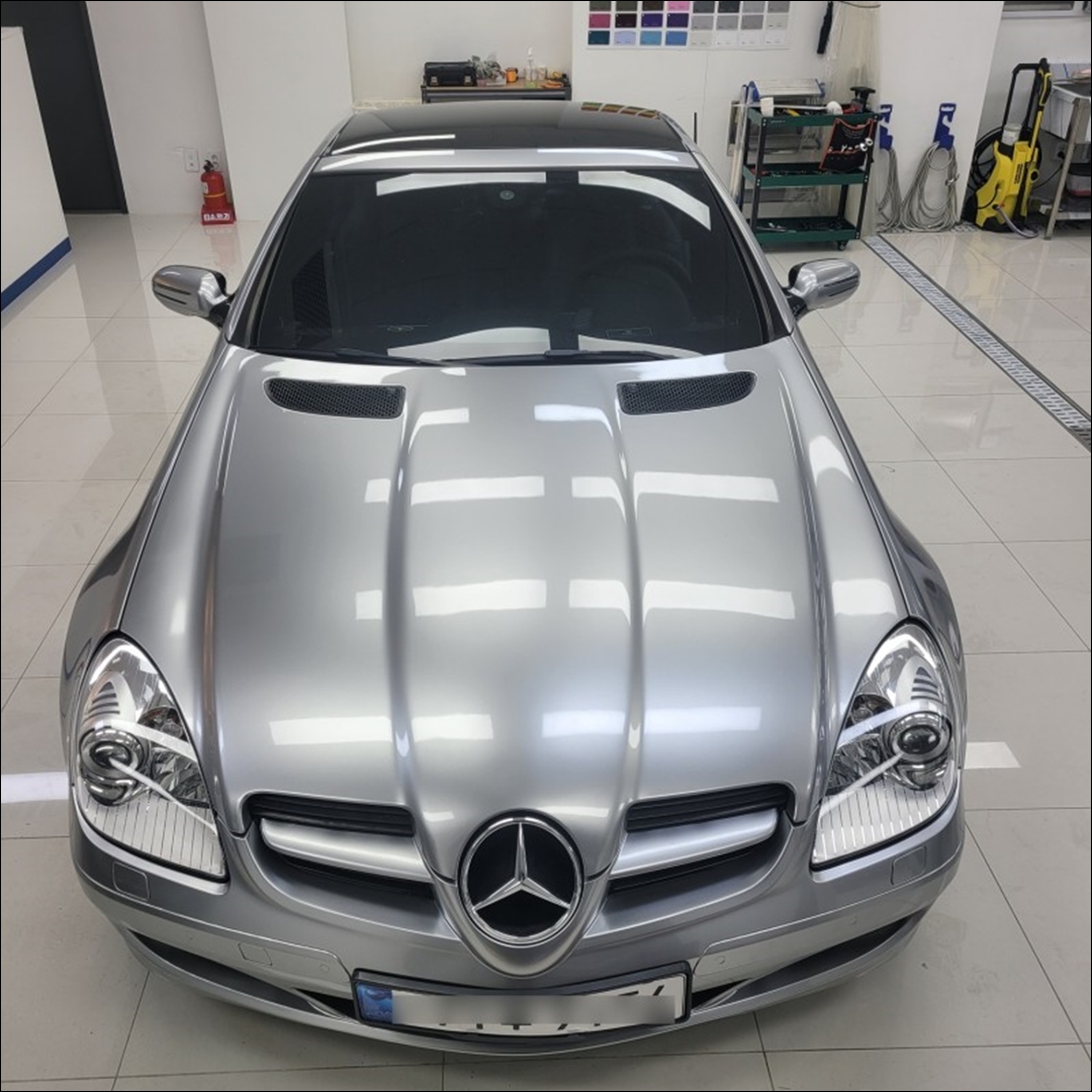 하남 / 랩핑  (EK 필름: Porsche Gt Silver) / 벤츠 / SLK-클래스