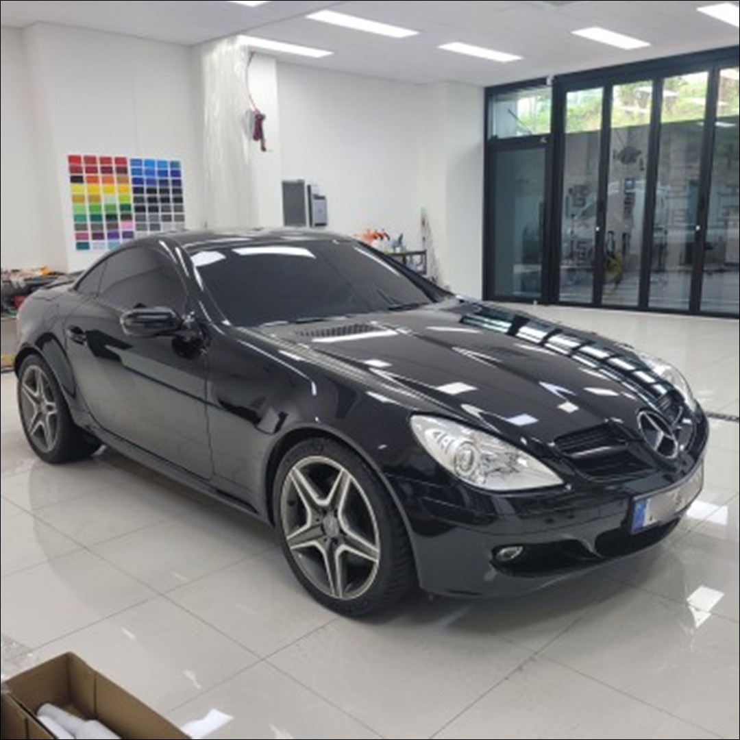 하남 / 랩핑  (EK 필름: Porsche Gt Silver) / 벤츠 / SLK-클래스