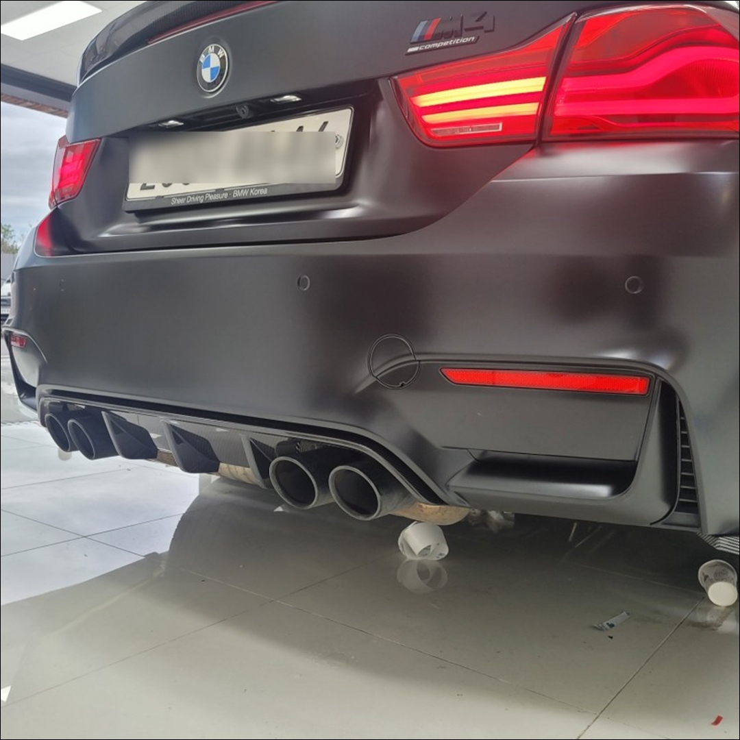하남 / 전체 랩핑 (사틴 블랙) / BMW / M4