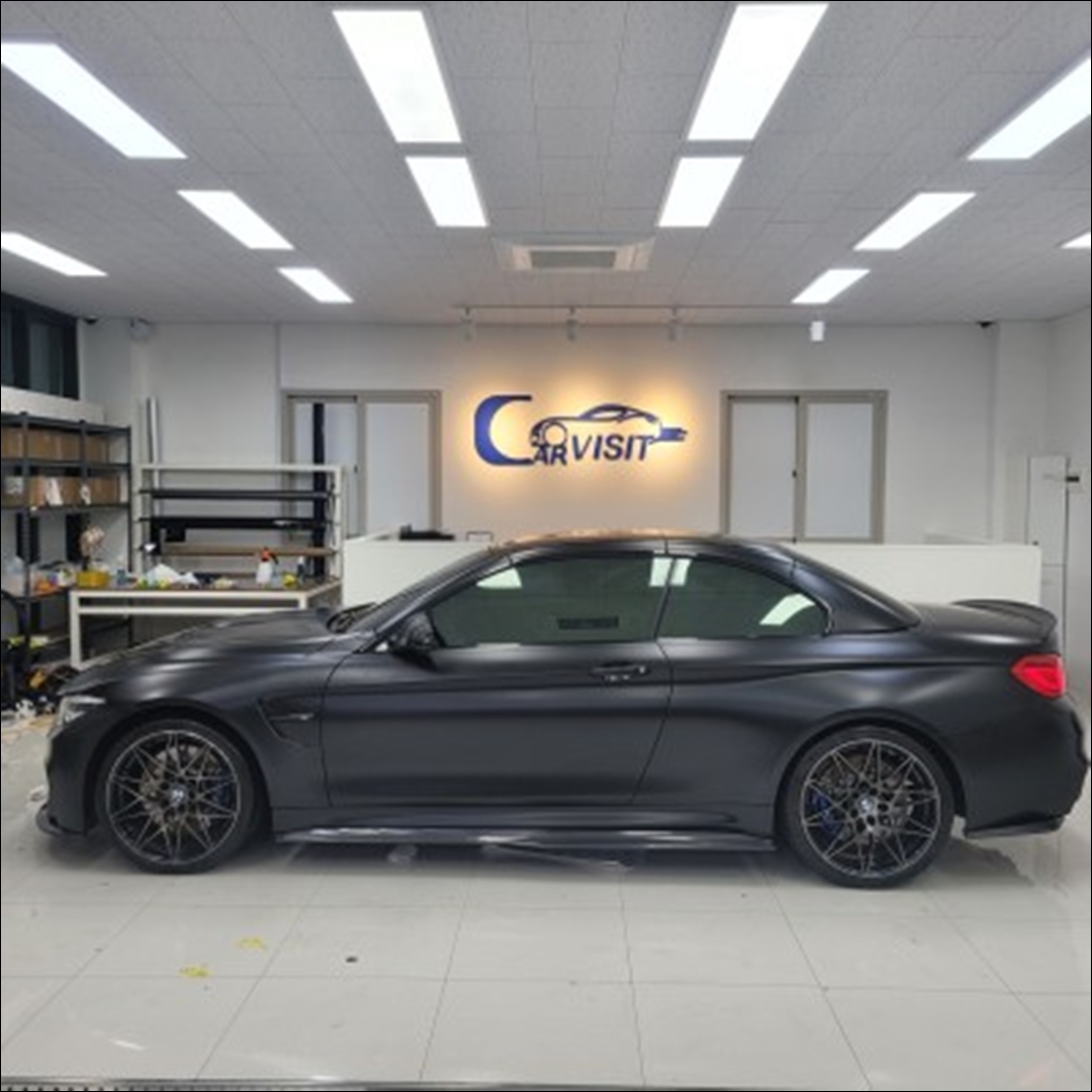 하남 / 전체 랩핑 (사틴 블랙) / BMW / M4