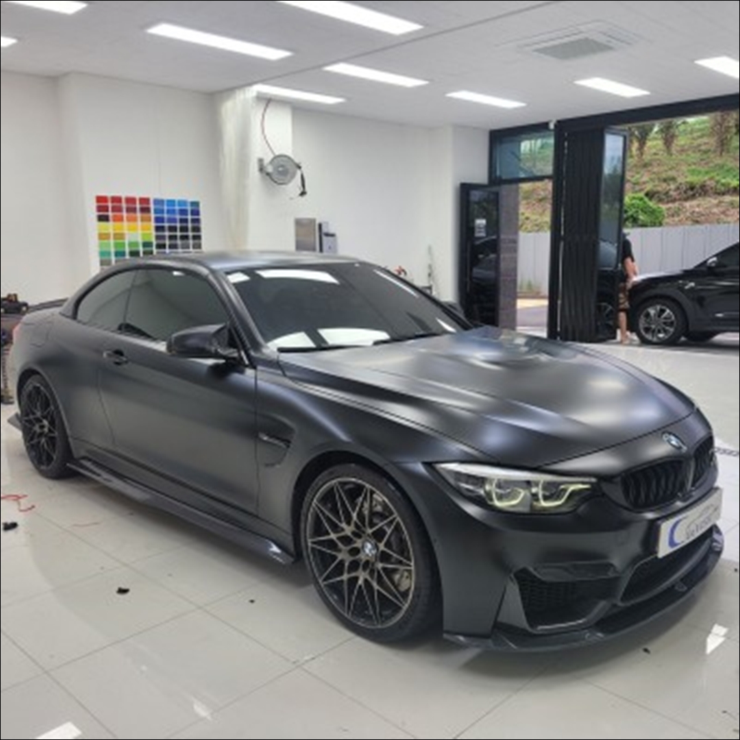 하남 / 전체 랩핑 (사틴 블랙) / BMW / M4