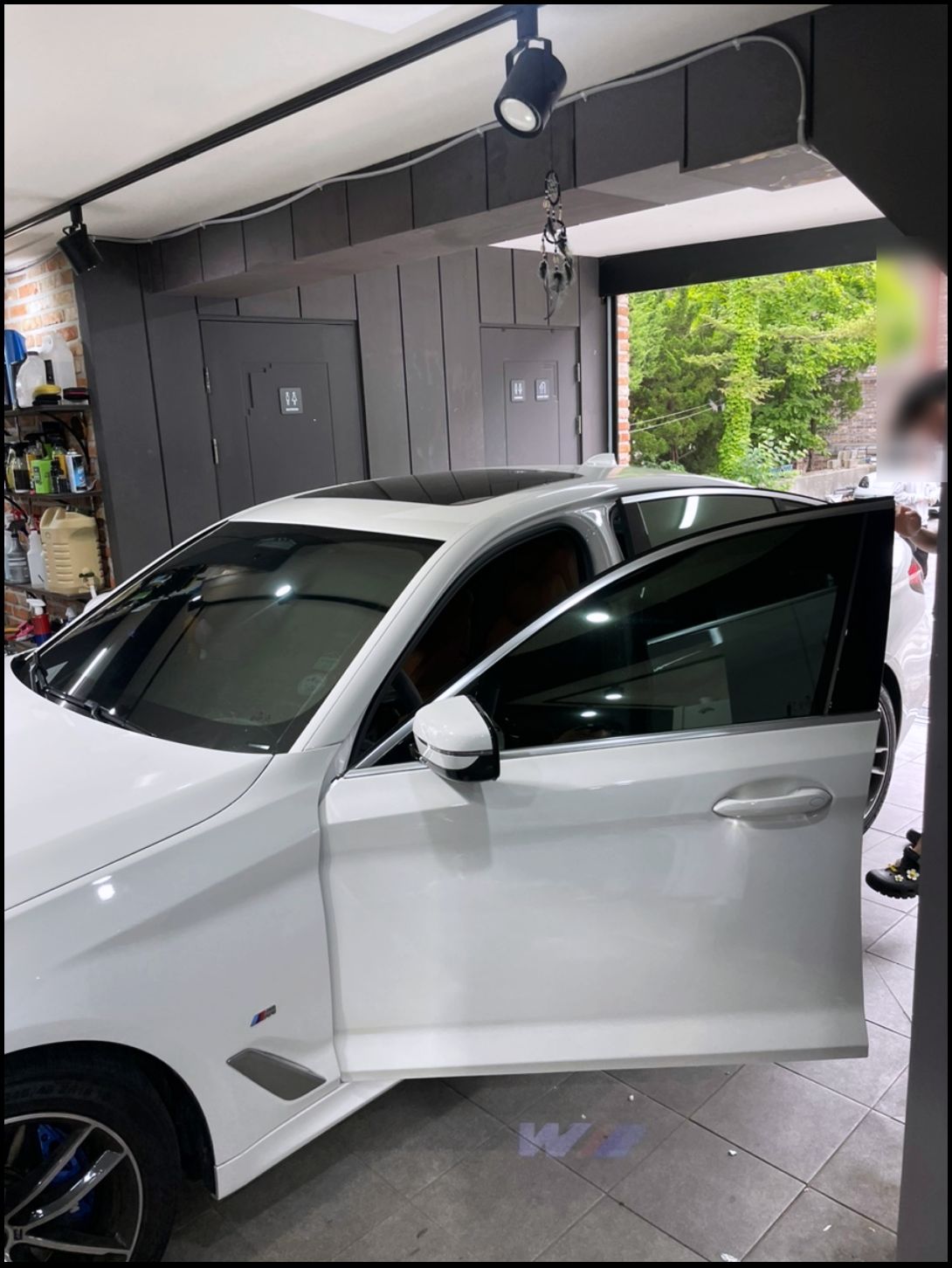 성남 판교 분당구 / 블랙PPF루프스킨, 크롬죽이기 랩핑 / BMW / 5시리즈 (G30)