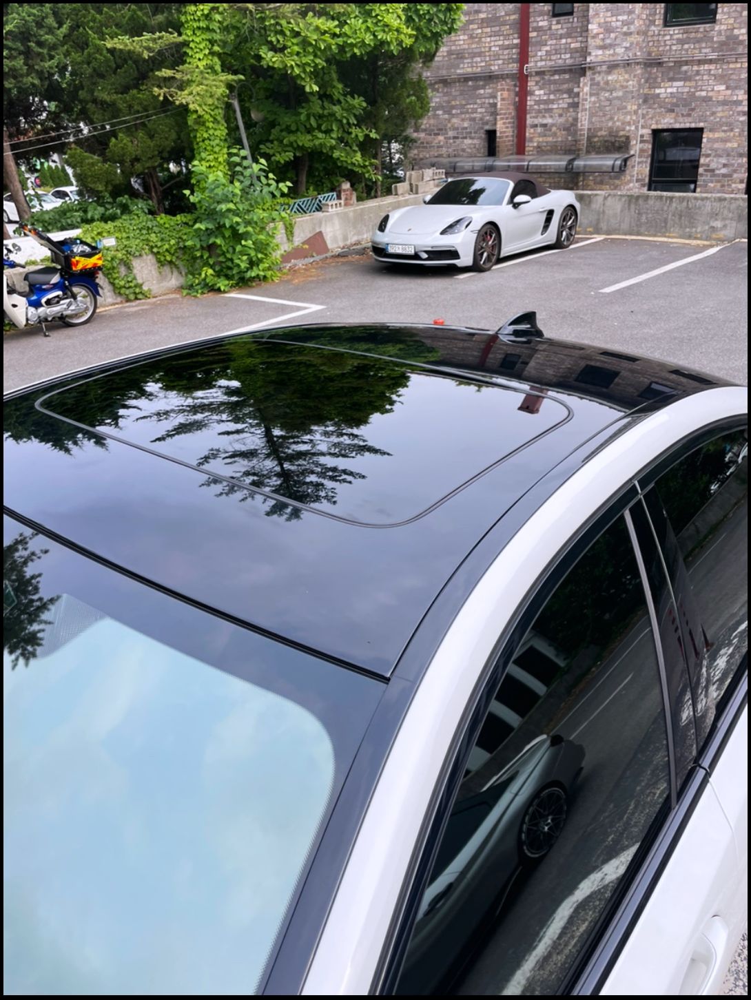 성남 판교 분당구 / 블랙PPF루프스킨, 크롬죽이기 랩핑 / BMW / 5시리즈 (G30)
