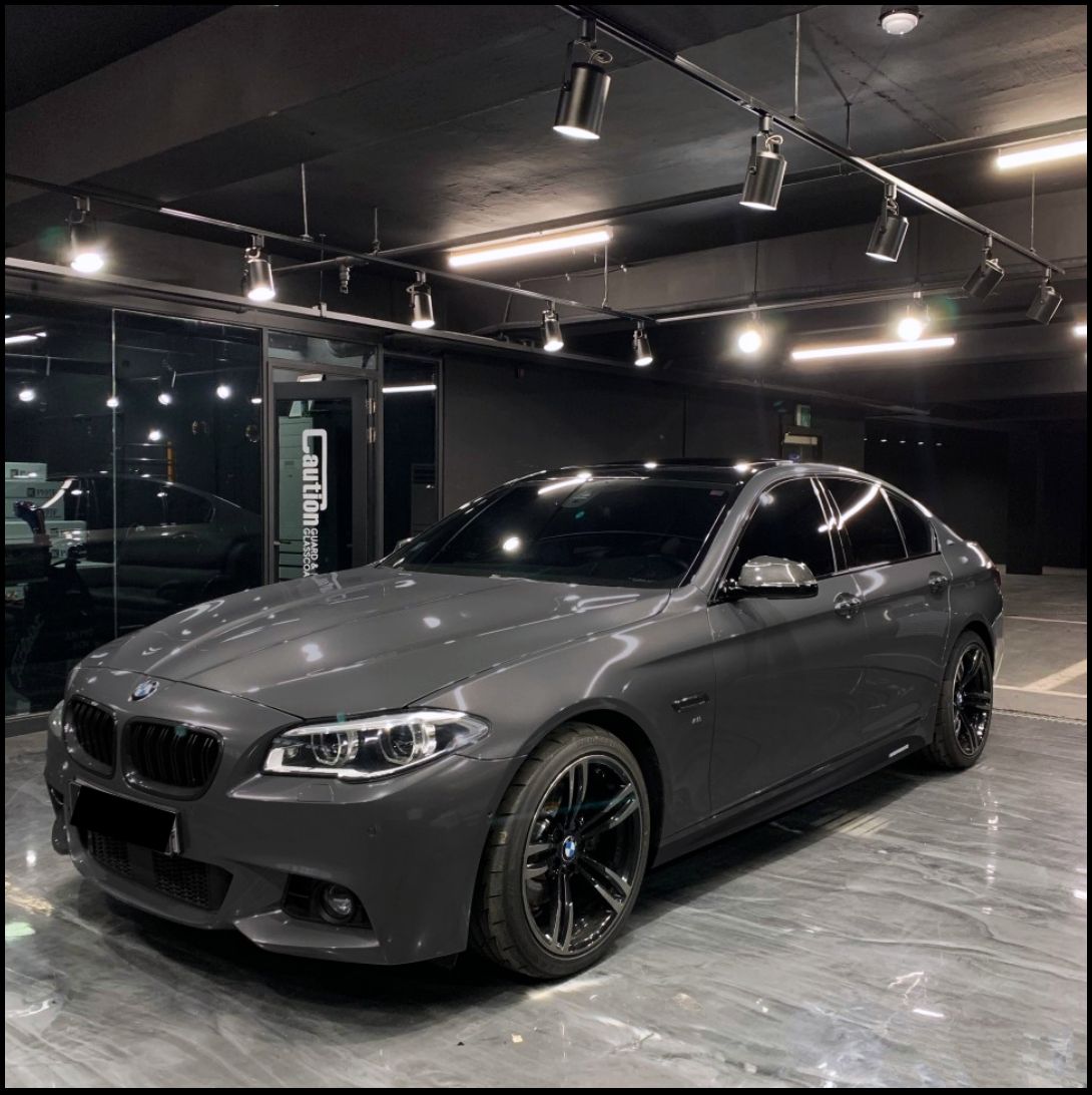 성남 판교 분당구 / 다크그레이 전체랩핑(탑폴리에) / BMW / 5시리즈 (F10)