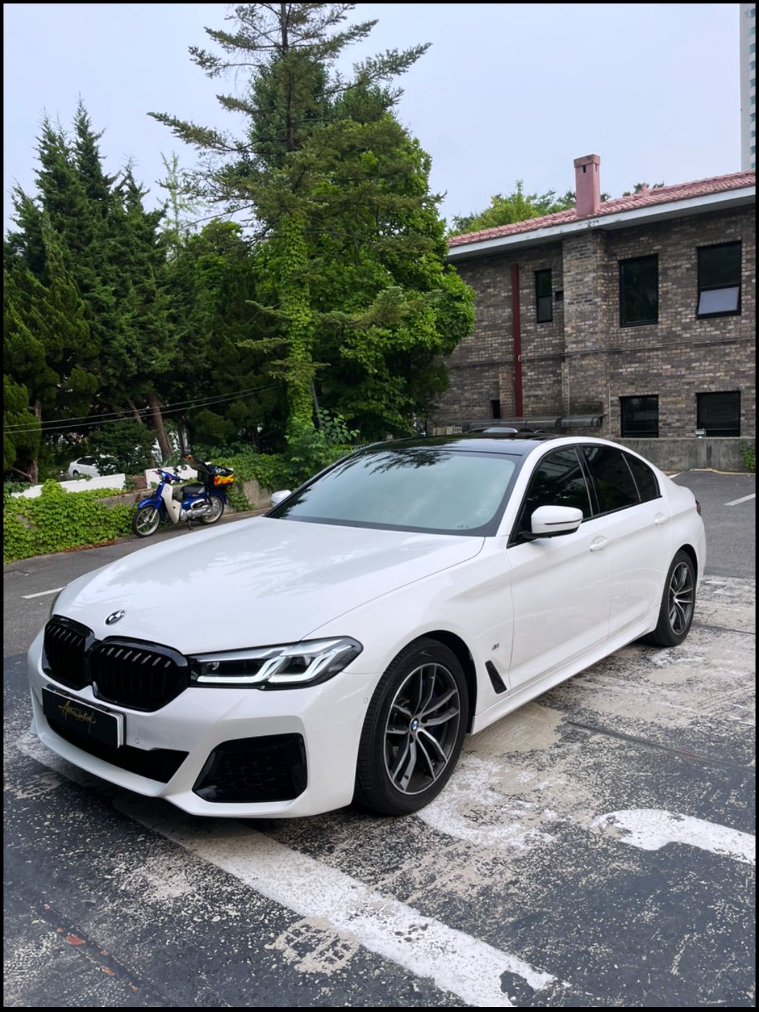 성남 판교 분당구 / 블랙PPF루프스킨, 크롬죽이기 랩핑 / BMW / 5시리즈 (G30)