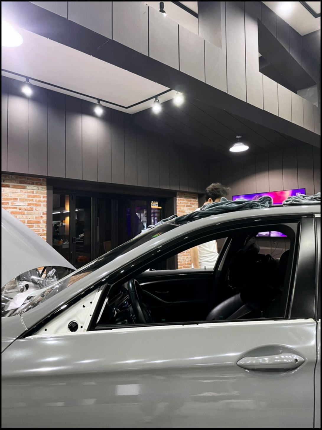 성남 판교 분당구 / 락그레이 전체랩핑 & 크롬죽이기 / BMW / 5시리즈