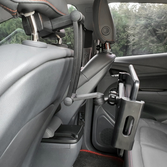 오토크루 차량용 뒷좌석 헤드레스트 스틸 태블릿 거치대 AC-50