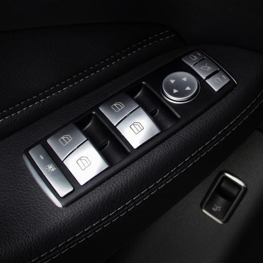 벤츠 윈도우 조절 버튼 커버 A C E GLA GLE GLS GLK CLA클래스 1SET(14pcs)