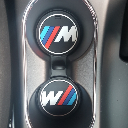 [N최저가] 엠노블 BMW 컵홀더 실리콘 매트 패드