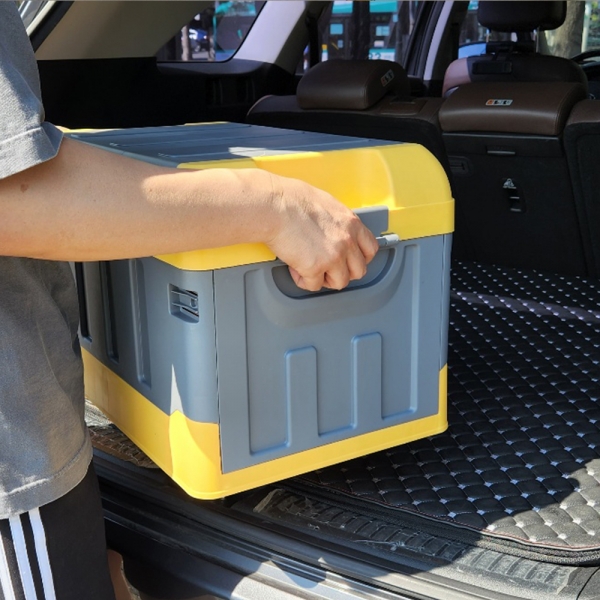 더쎈 차량용 접이식 트렁크 정리함 캠핑 다용도 수납 정리함(35L,45L,65L,75L)
