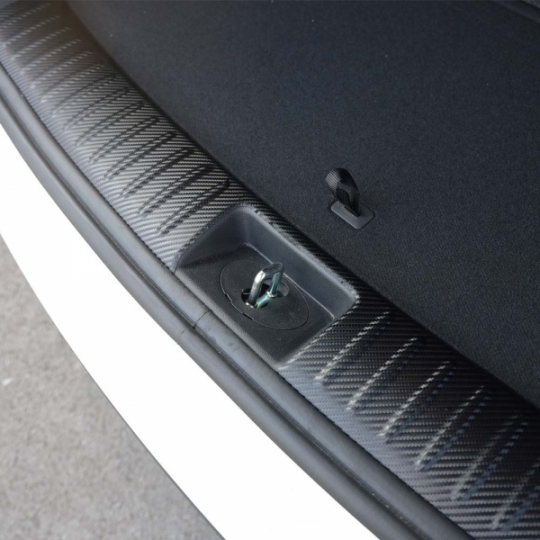 쏘렌토 MQ4 카본 실버 트렁크 범퍼 보호 커버 튜닝 용품