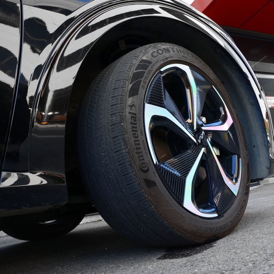 기아 EV6 전용 20인치 휠스티커 홀로그램 포인트 마스크 몰딩 스티커 셀프 인테리어 차량 용품