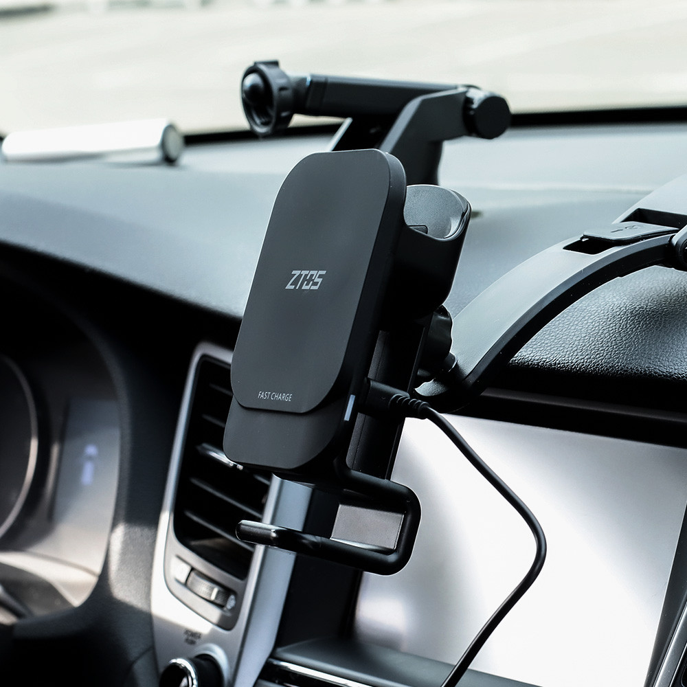 3in1 맥세이프 차량용 무선충전 거치대 아이폰,애플워치,에어팟 동시충전!