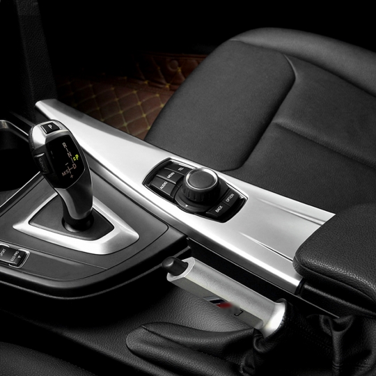 BMW 3시리즈 F30 아이드라이브 패널 커버-실버