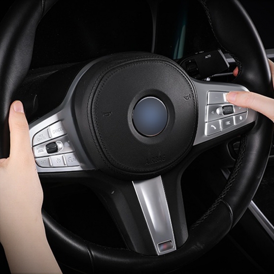 BMW X7 G07 스티어링 휠 핸들 버튼 커버-투광형