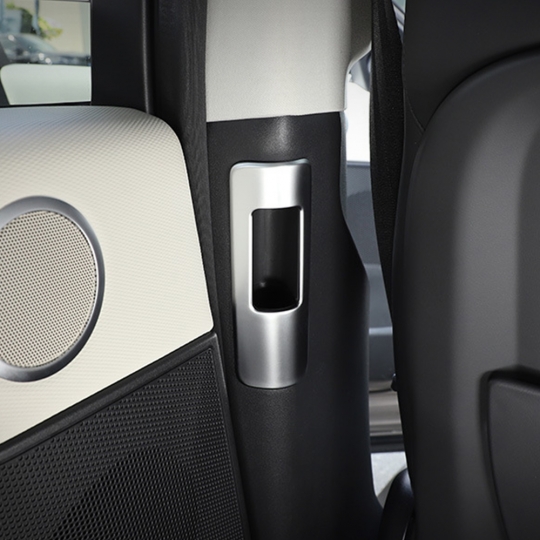 랜드로버 디스커버리5 L462 B필러 에어컨 송풍구 커버-실버