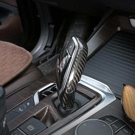 BMW X4 G02 기어봉 기어 노브 커버 몰딩-3D 리얼카본