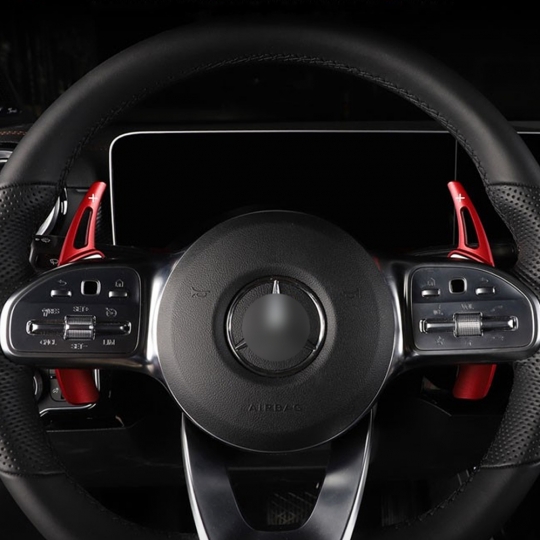 벤츠 공용 스티어링 휠 핸들 패들 쉬프트 연장킷 A B C E CLA CLS GLA GLC GLE GLS클래스 1SET(2pcs)