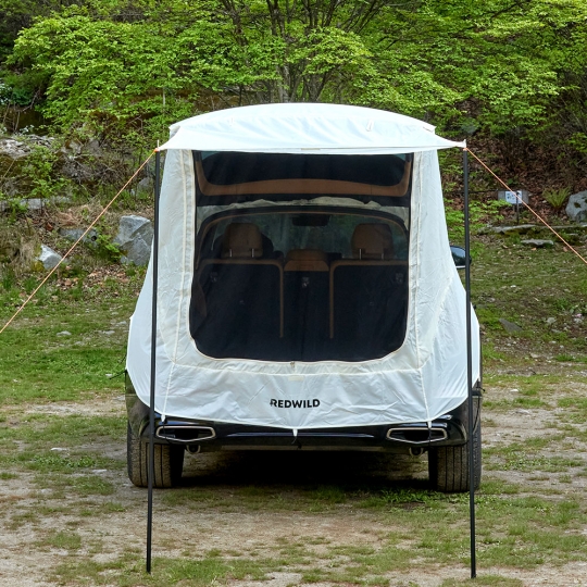 메이튼 레드와일드 GV80 차박 텐트 캠핑 도킹 쉘터 꼬리 카