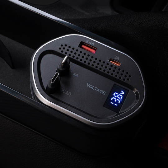 카슈아 차량용 스마트 LCD 릴타입 사이드포켓 정리 수납함 리뷰|차량용품