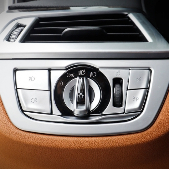 BMW 6GT G32 라이트 조절부 버튼 커버-투광형