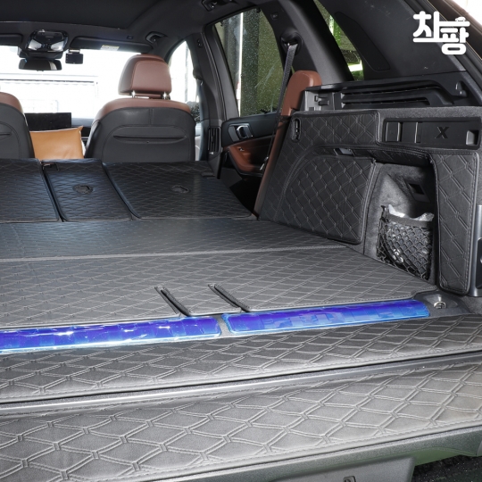 차팡 트렁크매트 BMW X5 하이브리드 5인승 SS원단 차박매트 풀커버 + 도어매트