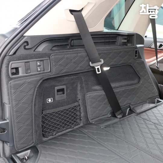 차팡 트렁크매트 BMW X5 가솔린/디젤/MHEV 7인승 SS원단 차박매트 풀커버 + 도어매트