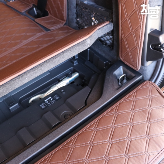 차팡 트렁크매트 BMW X5 가솔린/디젤/MHEV 7인승 SS원단 차박매트 풀커버 + 도어매트