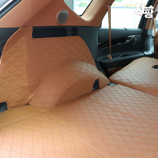 차팡 SUV 트렁크매트 제네시스 GV80 페이스리프트 JX1 24년- 차박매트 풀커버