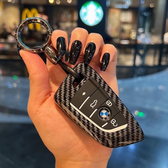 트루파츠 BMW 7시리즈 G11 스마트 키케이스 키커버 키홀더-카본수전사 B타입