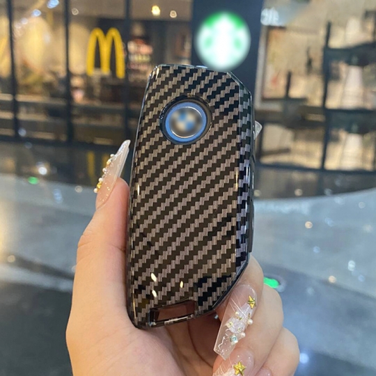 트루파츠 BMW 7시리즈 G70 스마트 키케이스 키커버 키홀더-카본수전사 C타입