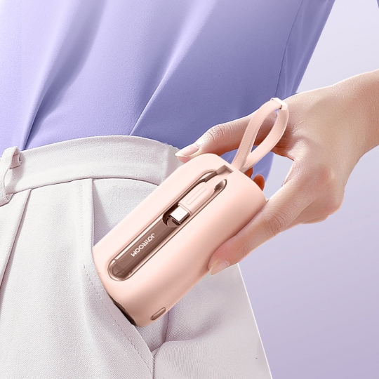 에어그립 조이룸 마카롱 보조배터리 10000mAh 22.5w 고속충전 C타입 8핀 일체형