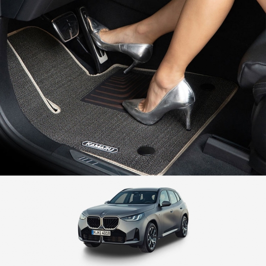 카마루 BMW X3(G45) (24년11월~현재) 전용 듀라엠비언트 클래식 1+2열 자동차매트 카매트